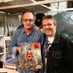 MORENO BURATTINI NEL LABORATORIO DI ALDO PAGLIARO